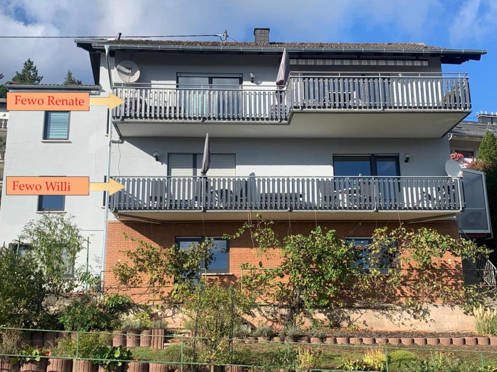 Feriendomizil Willi & Renate Lägenhet Bad Sobernheim Exteriör bild